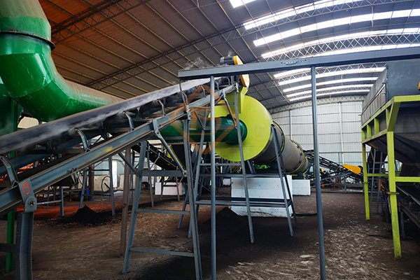 顆粒有機肥生產線顆粒成型后為什么還需要烘干