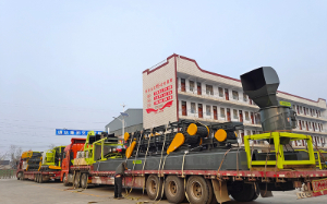 粉狀有機肥生產線發往陜西府谷